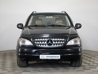 2001 Mercedes-Benz M-Класс 320 I (W163) Рестайлинг, чёрный, 314000 рублей, вид 2