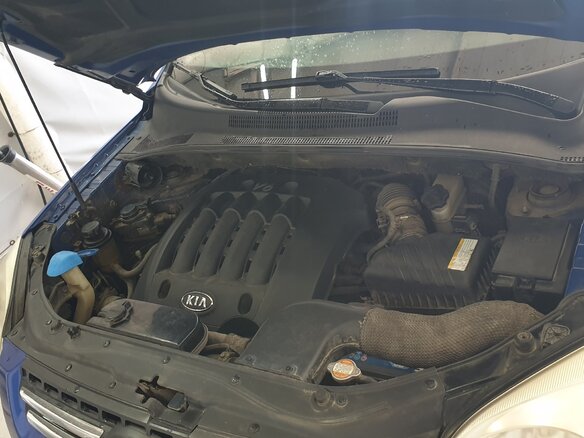 2007 Kia Sportage II, синий, 1000000 рублей - вид 15