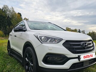 2016 Hyundai Santa Fe III Рестайлинг, белый, 2490000 рублей, вид 2