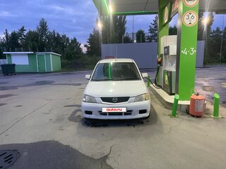 2002 Mazda Demio I (DW), белый, 190000 рублей, вид 2