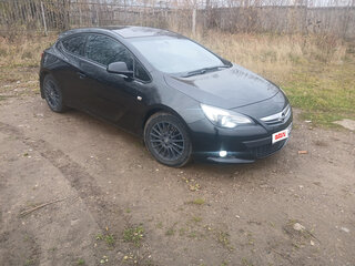2012 Opel Astra GTC J Рестайлинг, чёрный, 700000 рублей, вид 4