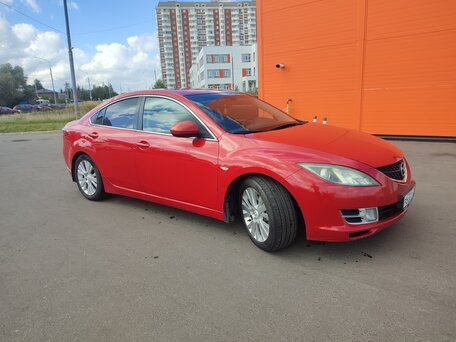 2008 Mazda 6 II (GH), красный, 595000 рублей, вид 3