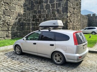 2001 Honda Stream I, серебристый, 699000 рублей, вид 1
