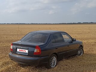 2008 Hyundai Accent ТагАЗ II, синий, 350000 рублей, вид 5