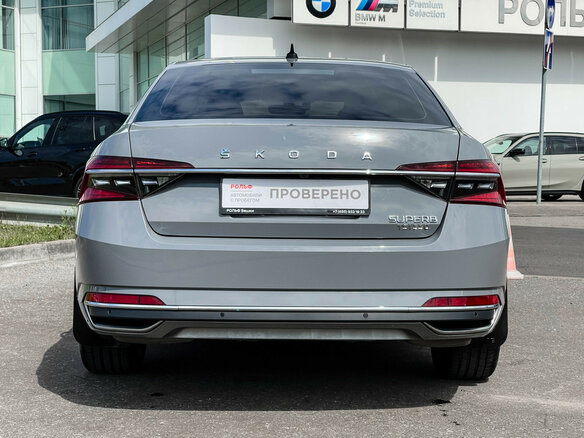 2025 Skoda Superb III Рестайлинг, серый - вид 5