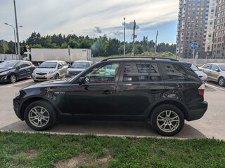 2008 BMW X3 25i I (E83) Рестайлинг, чёрный, 1100000 рублей, вид 3