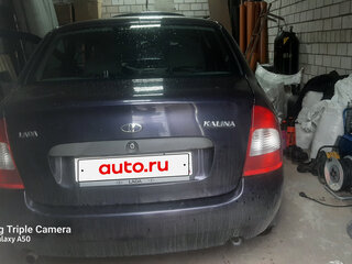 2007 Lada (ВАЗ) Kalina I, фиолетовый, 160000 рублей, вид 4