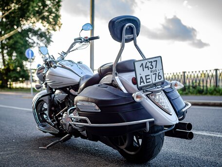 2007 Yamaha XV 1900, белый, 850000 рублей, вид 2