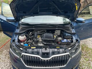 2021 Skoda Fabia III Рестайлинг, синий, 1800000 рублей, вид 3