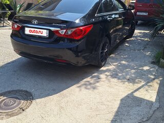 2011 Hyundai Sonata VI (YF), чёрный, 855000 рублей, вид 5