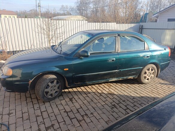2004 Kia Shuma II, зелёный, 215000 рублей - вид 4