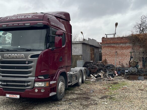 2014 Scania R-Series, пурпурный, 6700000 рублей - вид 1