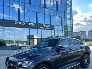 2021 Mercedes-Benz GLC Coupe 300 I (C253) Рестайлинг, серый, 4236750 рублей, вид 4