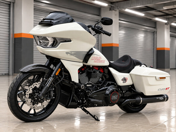 2024 Harley-Davidson CVO Road Glide ST, белый, 5500000 рублей - вид 2