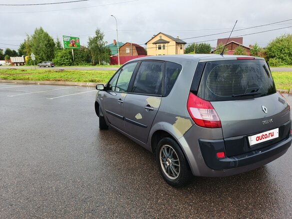 2004 Renault Scenic II, серый - вид 3