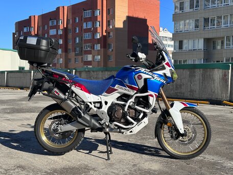 2019 Honda CRF 1000L Africa Twin, белый, 1275000 рублей, вид 5