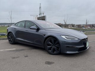 2021 Tesla Model S Long Range I Рестайлинг 2, серый, 3419042 рублей, вид 3