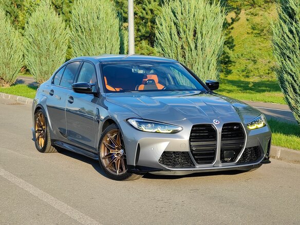 2022 BMW M3 Competition Package VI (G80), серый, 11990000 рублей - вид 5