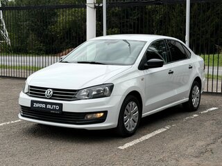 2017 Volkswagen Polo V Рестайлинг, белый, 709000 рублей, вид 3