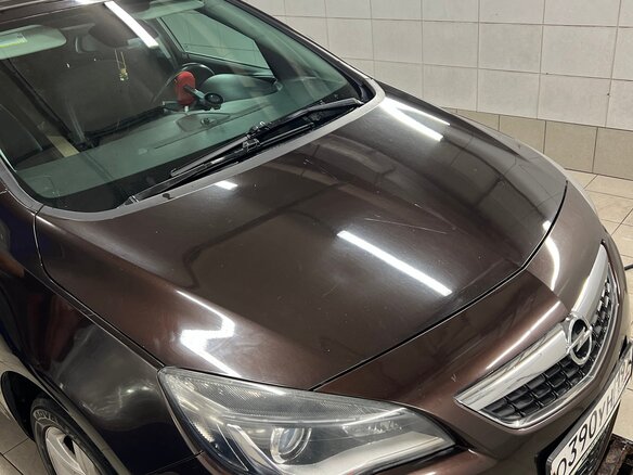 2012 Opel Astra J, коричневый, 800000 рублей - вид 3