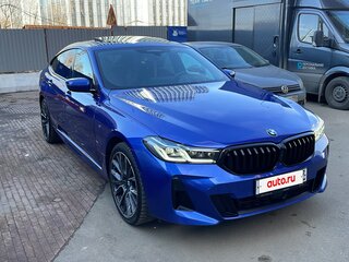 2020 BMW 6 серии Gran Turismo 630d xDrive IV (G32) Рестайлинг, синий, 5800000 рублей, вид 2