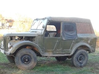 1960 ГАЗ 69А, зелёный, 150000 рублей, вид 3