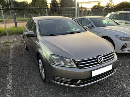 2012 Volkswagen Passat B7, бежевый, 899000 рублей, вид 4