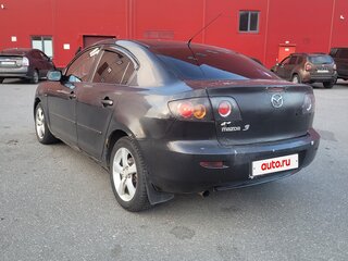 2006 Mazda 3 I (BK), чёрный, 250000 рублей, вид 3
