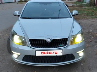 2011 Skoda Octavia RS II Рестайлинг, серебристый, 750000 рублей, вид 3