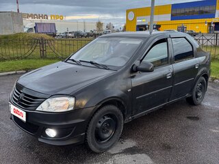 2013 Renault Logan I Рестайлинг, чёрный, 290000 рублей, вид 1