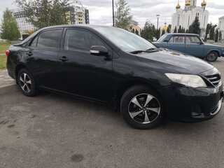 2010 Toyota Corolla X (E140, E150) Рестайлинг, чёрный, 950000 рублей, вид 5