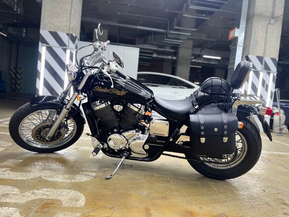 2000 Honda Shadow 400, чёрный, 415000 рублей