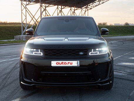 2020 Land Rover Range Rover Sport SVR II Рестайлинг, чёрный, 8400000 рублей, вид 3