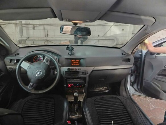 2004 Opel Astra H, серебристый, 260000 рублей - вид 4