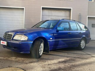 1998 Mercedes-Benz C-Класс 240 I (W202) Рестайлинг, фиолетовый, 350000 рублей, вид 1
