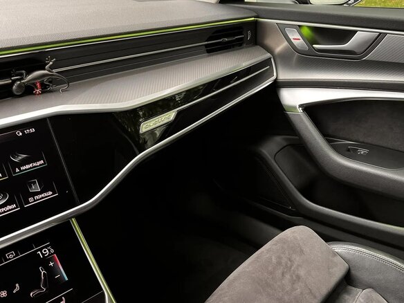 2018 Audi A6 50 TDI V (C8), синий - вид 14