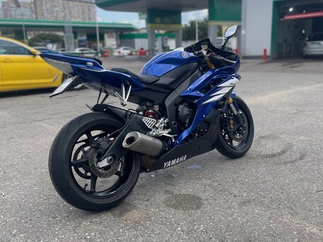2006 Yamaha YZF-R6, синий, 670000 рублей, вид 4