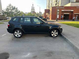 2005 BMW X3 25i I (E83), чёрный, 850000 рублей, вид 2