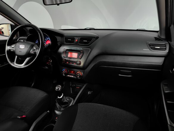 2012 Kia Rio 5-speed III, серый - вид 12