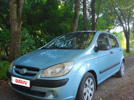 2007 Hyundai Getz I Рестайлинг, голубой, 320000 рублей, вид 1