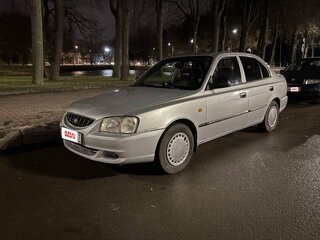 2005 Hyundai Accent ТагАЗ II, серебристый, 255000 рублей, вид 2