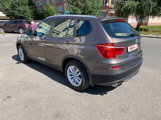 2014 BMW X3 28i xDrive II (F25), коричневый, 1900000 рублей, вид 4