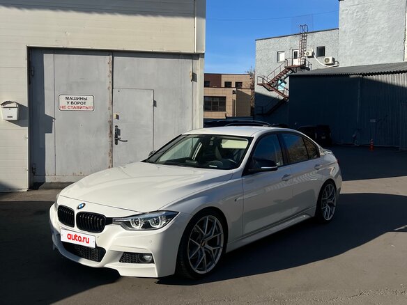 2016 BMW 3 серии 320d xDrive VI (F3x) Рестайлинг, белый, 2650000 рублей