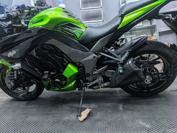 2011 Kawasaki Ninja 1000 SX, зелёный, 750000 рублей - вид 4