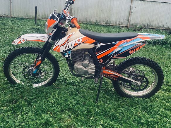 2022 Kayo K1 250 MX, белый, 110000 рублей - вид 5