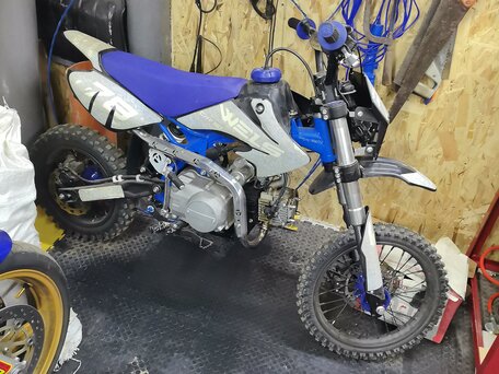 2024 Wels CRF 125, синий, 70000 рублей, вид 1