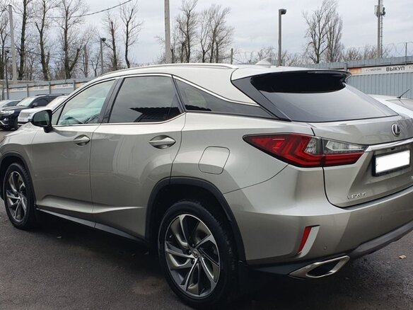2016 Lexus RX 200t IV, серый, 3900000 рублей - вид 6