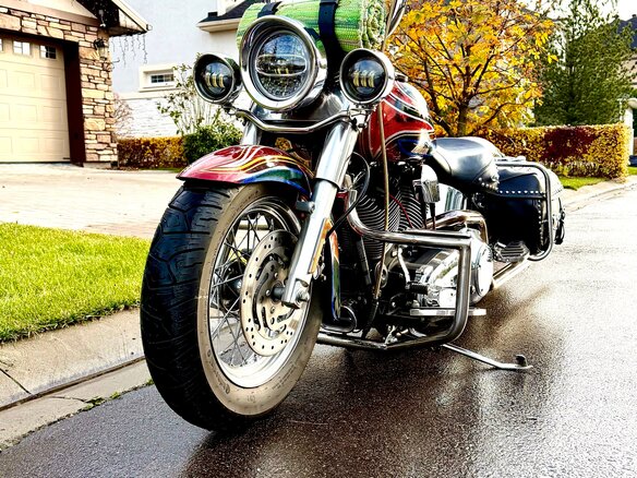 2004 Harley-Davidson Heritage, красный, 2000000 рублей - вид 12