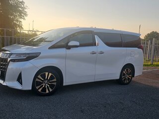 2019 Toyota Alphard III Рестайлинг, белый, 4190000 рублей, вид 1