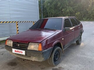 1999 Lada (ВАЗ) 2109, красный, 45000 рублей, вид 1
